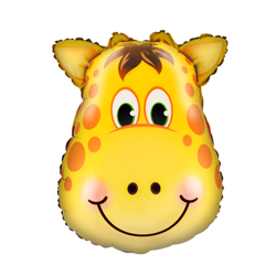 BALON FOLIOWY ŻYRAFA 78x89,5 CM