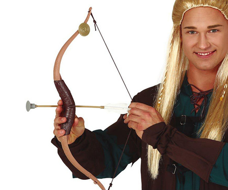 ŁUK RZEŹBIONY 58 CM