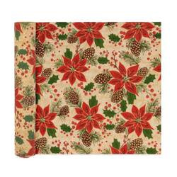 BIEŻNIK LNIANY GWIAZDA BETLEJEMSKA 275x28 CM