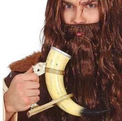 RÓG WIKINGA ZE STOJAKIEM 25 CM