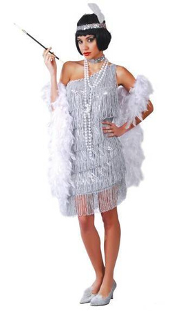 STRÓJ CHARLESTON SREBRNY