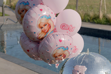 BALON FOLIOWY GIRLY 45 CM