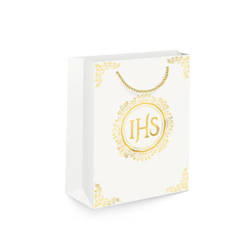 TOREBKA NA PREZENT KOMUNIA ŚWIĘTA IHS