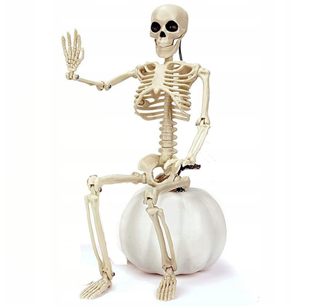 DEKORACJA SZKIELET 40 CM