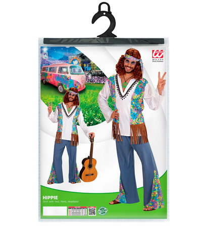 STRÓJ HIPPIS MĘSKI NIEBIESKI