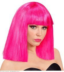 PERUKA SHOWGIRL RÓŻOWA