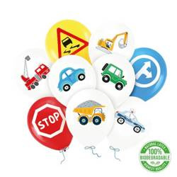 BALONY ECO AUTA 30 CM 9 SZT.