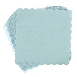 SERWETKI GASTRONOMICZNE NIEBIESKIE 15X15 CM 120 SZT.