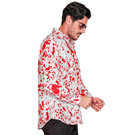 KOSZULA BIAŁA ZAKRWAWIONA 