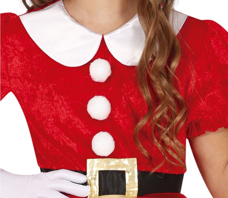 STRÓJ MAŁA MIKOŁAJKA GWIAZDKI 