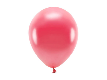 BALONY 26CM METALIZOWANE J. CZERWONY