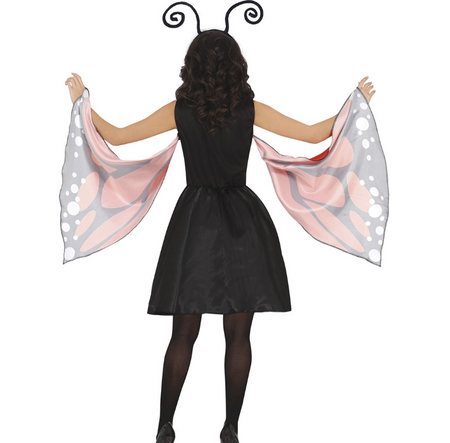 STRÓJ DAMSKI MOTYL POMARAŃCZOWY 