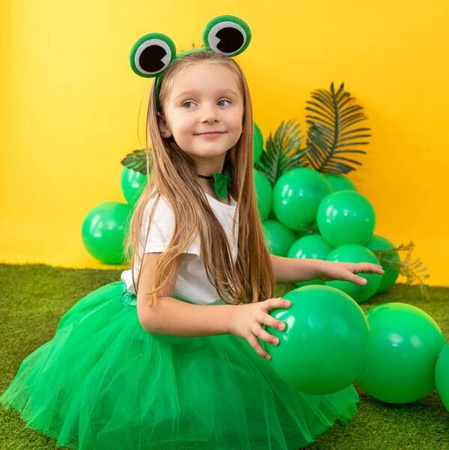 SPÓDNICZKA TIULOWA ZIELONA 30 CM 