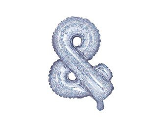 BALON FOLIOWY 35cm, SYMBOL & HOLOGRAFICZNY