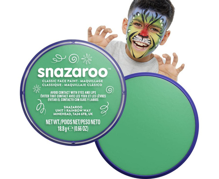 Farba do twarzy 18ml Świetlisto Zielony Snazaroo makijaż make-up 