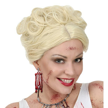 KOLCZYKI KROPLE KRWI