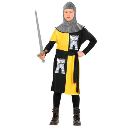 STRÓJ RYCERZ ŻÓŁTO-CZARNY