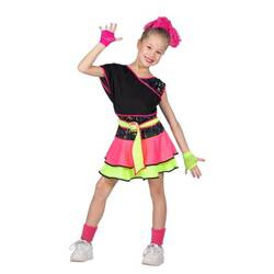 STRÓJ DZIECIĘCY NEONOWY LATA 80