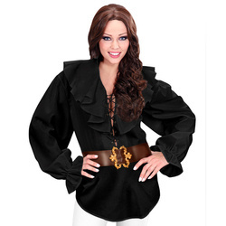 KOSZULA PIRATKI CZARNA