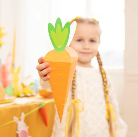 PUDEŁKA MARCHEWKI 7X27 CM 6 SZT