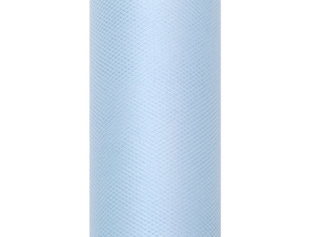 TIUL GŁADKI BŁĘKIT 50 cm x 9 m