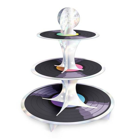 PATERA NA CIASTKA RETRO DISCO 34 X 39 CM