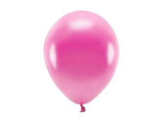 BALONY ECO 26 CM METALIZOWANE FUKSJA 100 SZT