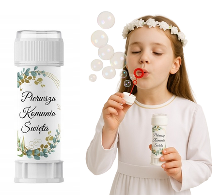 BAŃKI MYDLANE NA KOMUNIĘ ŚWIĘTĄ 