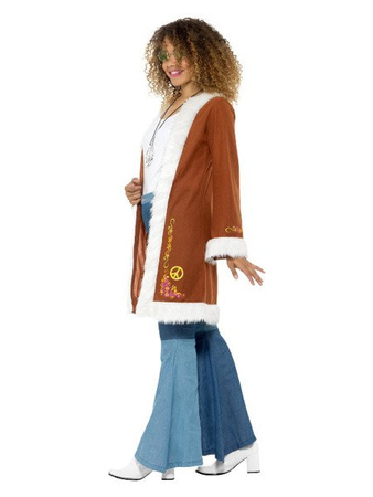 Płaszcz Hipiski S/M, Hipiska, lata 60, Kostium, Retro