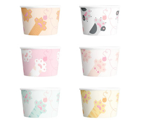 KUBECZKI NA LODY KOTKI 150 ML 6 SZT