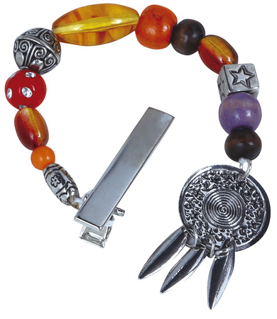 KLEJNOTY ZE SPINKĄ DO WŁOSÓW PIRATA 16 CM