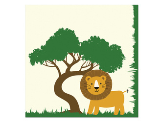 SERWETKI PAPIEROWE SAFARI 20 SZT