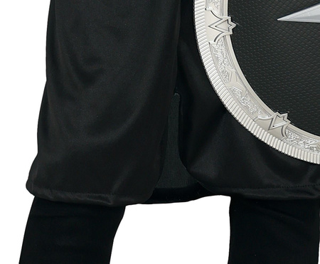 STRÓJ RYCERZ CZARNA TUNIKA