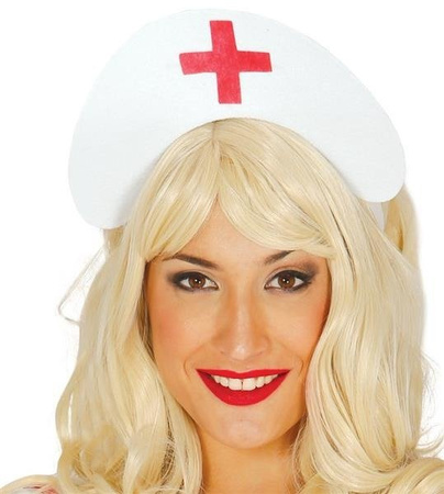 ZESTAW PIELĘGNIARKI: CZEPEK + ZAKOLANÓWKI