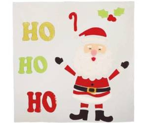 DEKORACJA MIKOŁAJ 30 X 30 CM