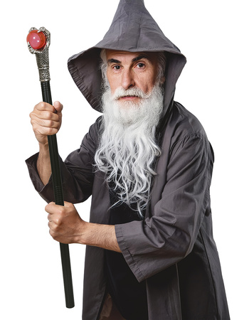 PAŁKA Z PAZURAMI I KULĄ MAGA 78 CM