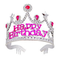 TIARA HAPPY BIRTHDAY DZIECIĘCA