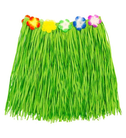 SPÓDNICA HAWAJSKA ZIELONA