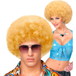 PERUKA AFRO DISCO BLOND