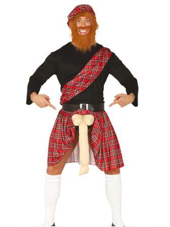 STRÓJ MĘSKI SZKOT Z PENISEM 