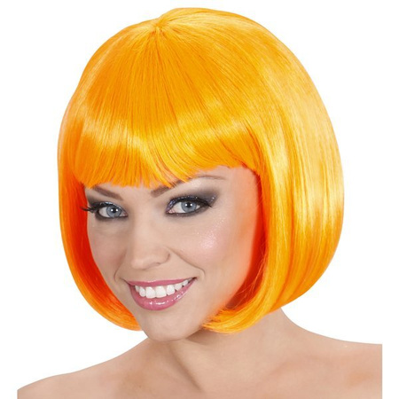 PERUKA BOB POMARAŃCZOWA