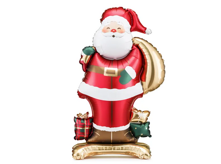 BALON STOJĄCY FOLIOWY MIKOŁAJ 48.5 X 84 CM