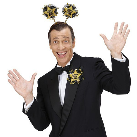 BROSZKA GWIAZDA HAPPY NEW YEAR 