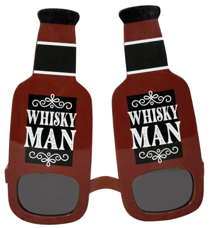 OKULARY BUTELKA WHISKY MAN