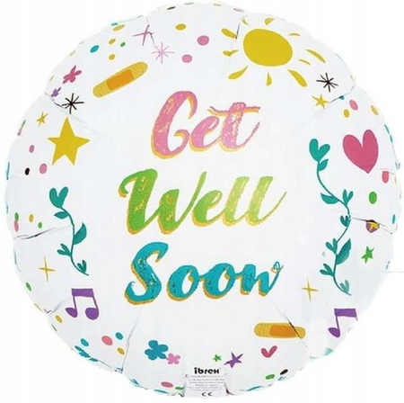 BALON OKRĄGŁY 35 CM SZYBKIEGO POWROTU DO ZDROWIA