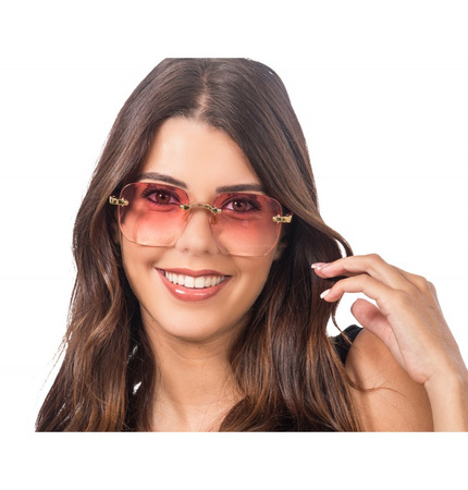 OKULARY PRZYCIEMNIANE RÓŻOWE