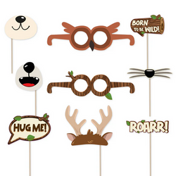 REKWIZYTY DO ZDJĘĆ LEŚNI PRZYJACIELE 9 SZT.