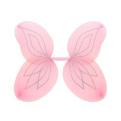 SKRZYDŁA RÓŻOWE BROKATOWE