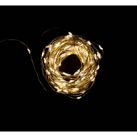 LAMPKI 200 LED CIEPŁE BIAŁE ŚWIATŁO 20M