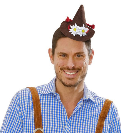 KAPELUSIK  BAWARSKI BRĄZOWY